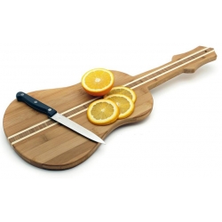 Deska kuchenna do krojenia w kształcie Gitary lub taca pod sery